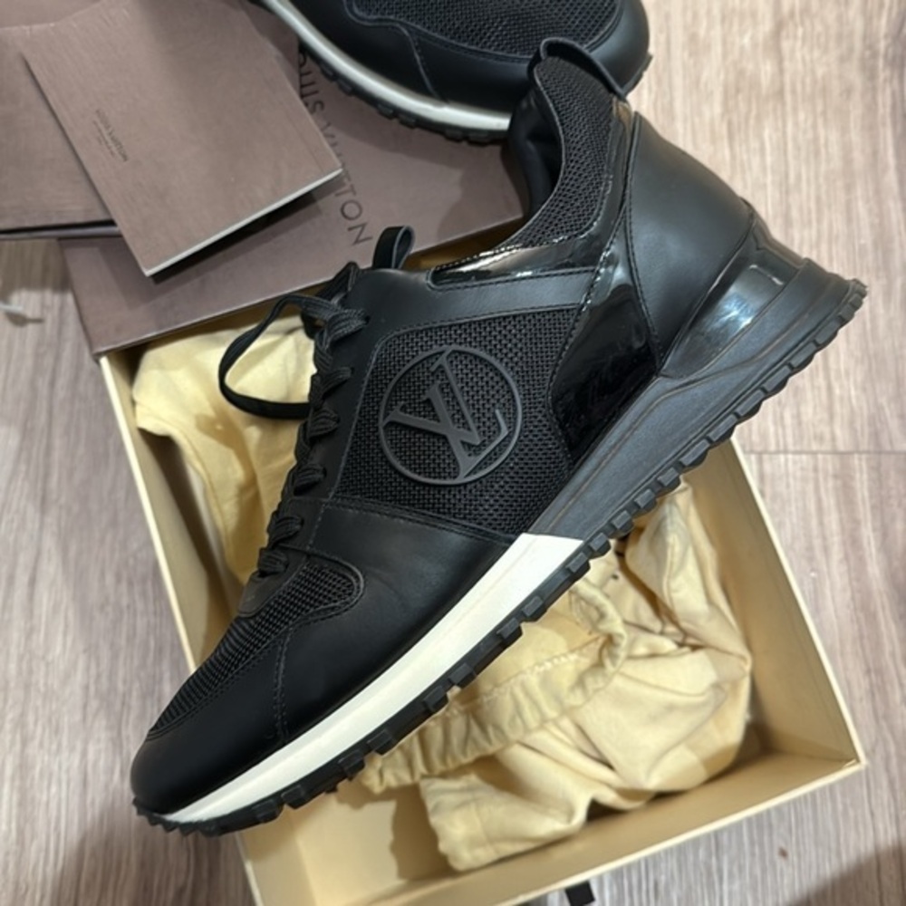 Louis Vuitton Black Athletic Shoes